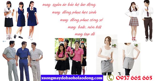 May đồng phục bảo hộ – Xưởng may