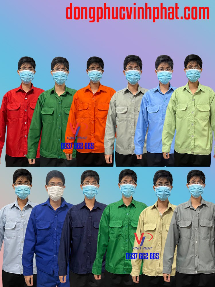 May đồng phục bảo hộ – Xưởng may